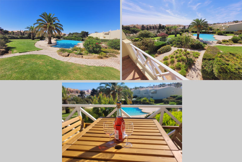 Casa BEA, Vakantiehuis Compositie Balkon en zwembad, Praia da Luz Algarve Portugal